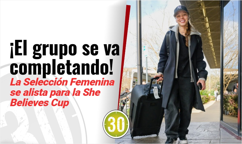 ¡El grupo se va completando! La Selección Femenina se alista para la