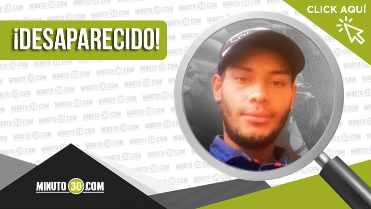 Bawer Mateo Vasco desapareció en Girardota
