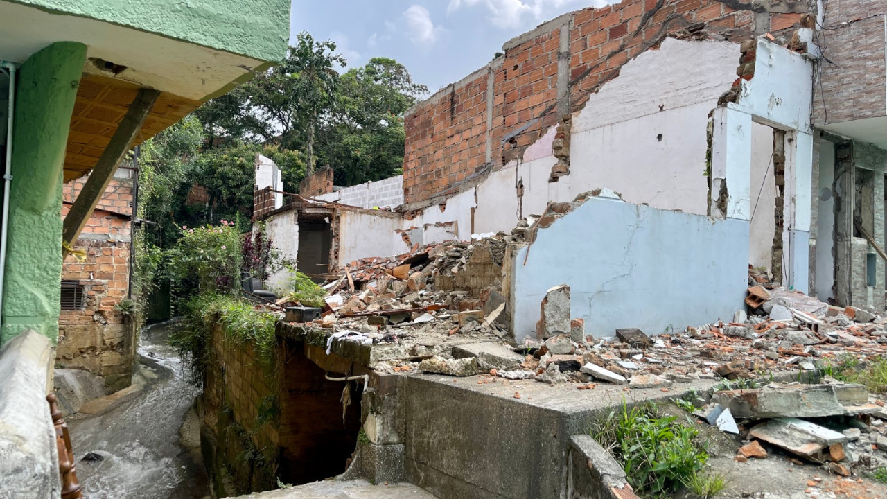 Construyen canal en la quebrada La Honda para prevenir inundaciones