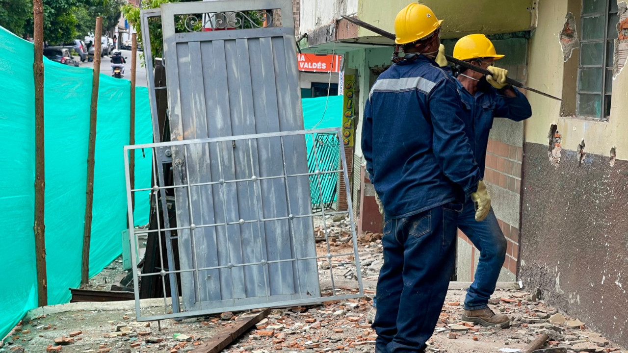 Construyen canal en la quebrada La Honda para prevenir inundaciones