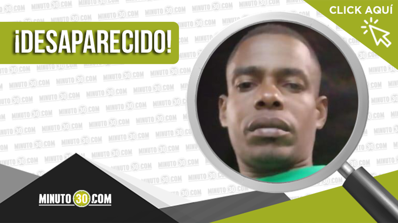 Frank Giovanny Cañola desapareció en Medellín