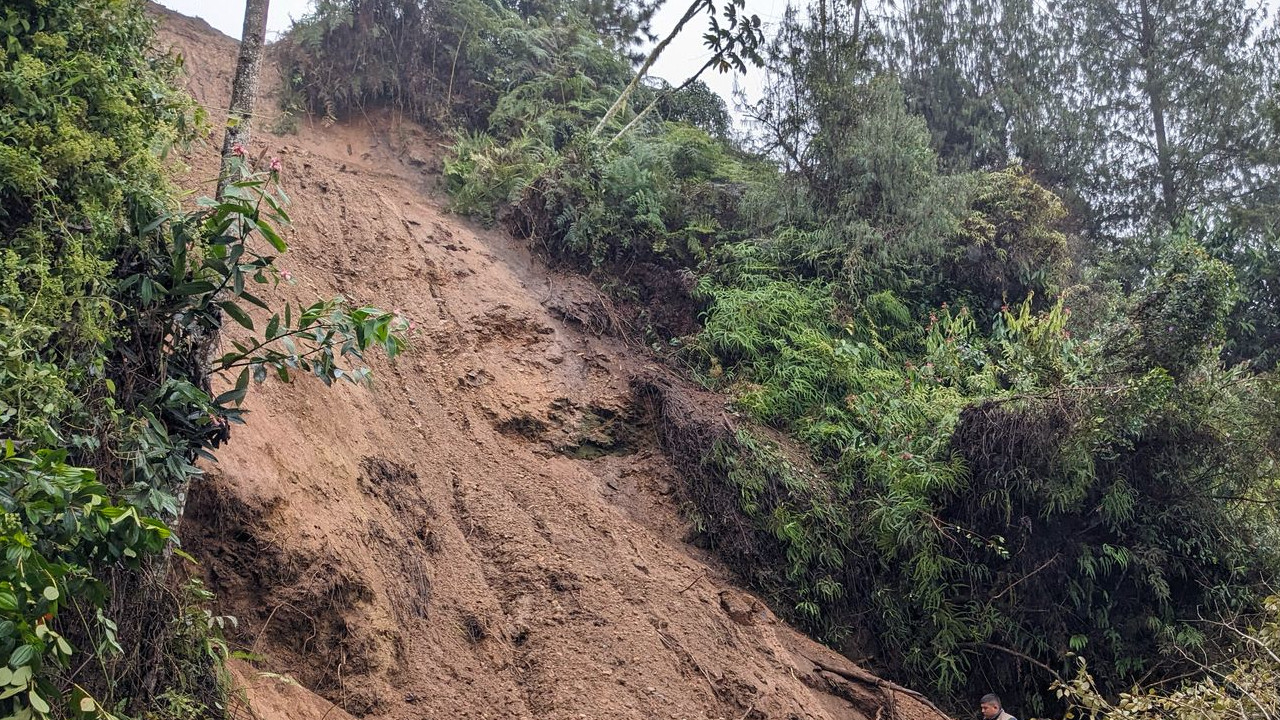 Fuertes lluvias dejan derrumbes y veredas incomunicadas en Abejorral