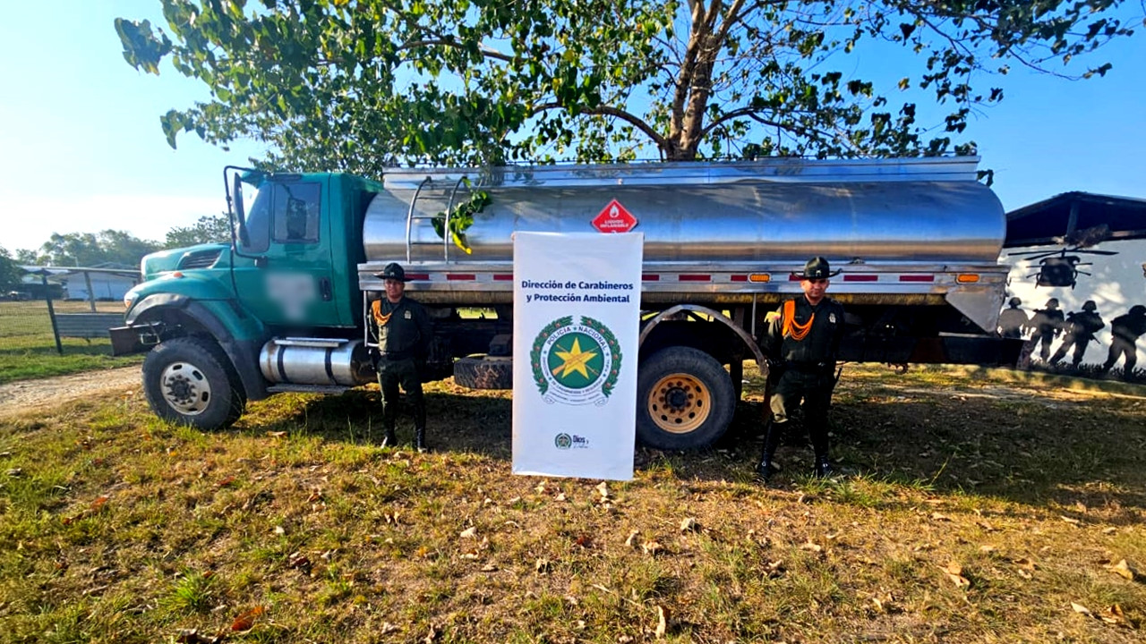 Incautan más de 3.600 galones de ACPM en Antioquia