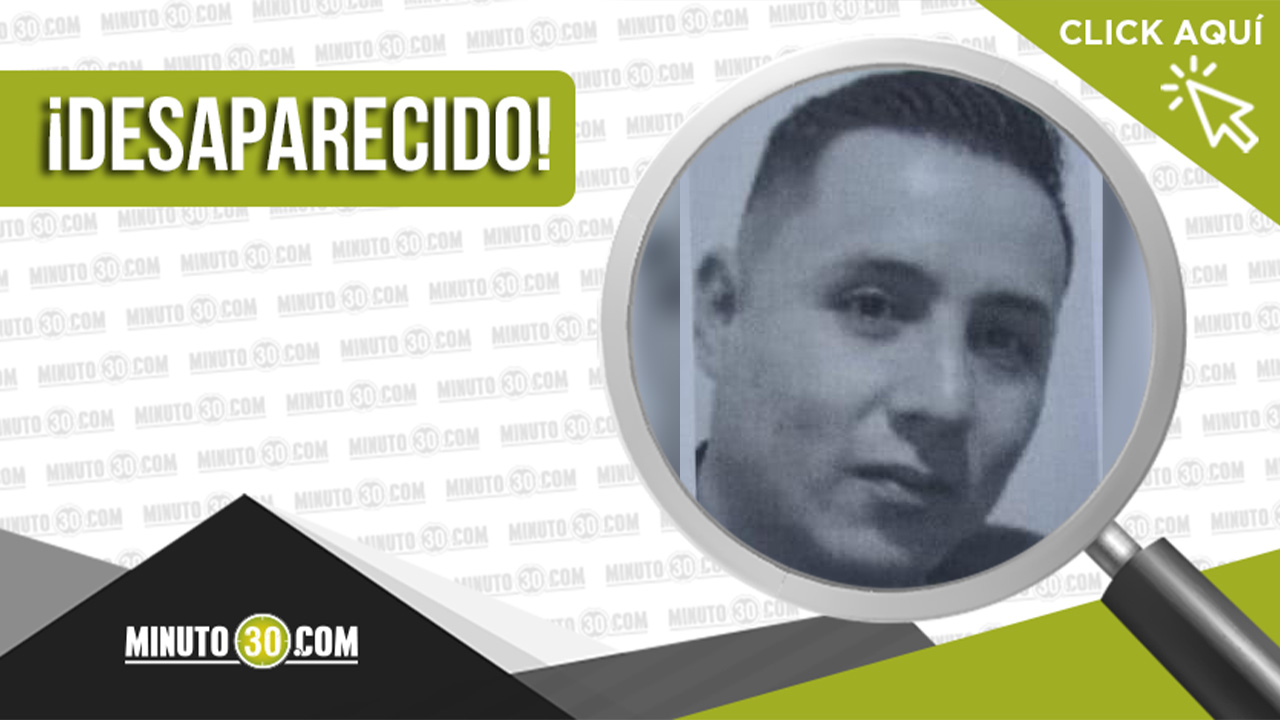 Juan Gabriel Piñeros desapareció en Copacabana