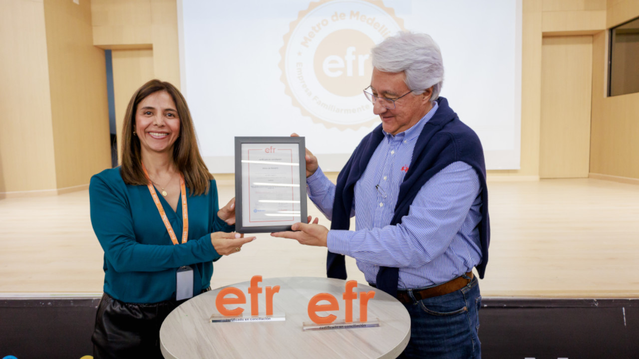 ¿Qué significa la nueva certificación EFR del Metro de Medellín?