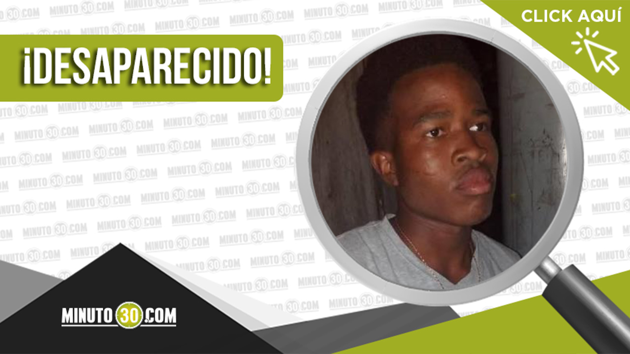 Yiber Arboleda desapareció en Enciso