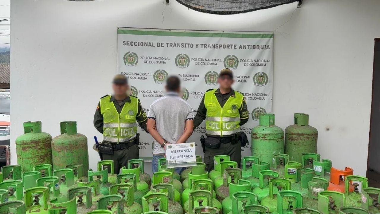 cilindros de gas recuperado en Santa barbara