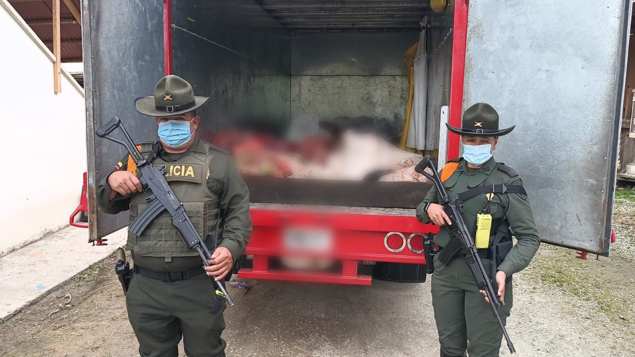 Incautación de carne ilegal en Antioquia: más de 3 toneladas