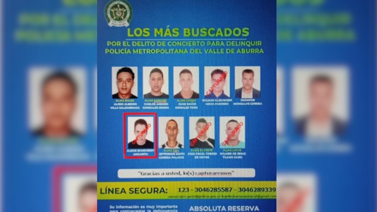 ¡Cayó 'El Terror de Caldas'! Así atraparon al cabecilla, alias 'Alexis'