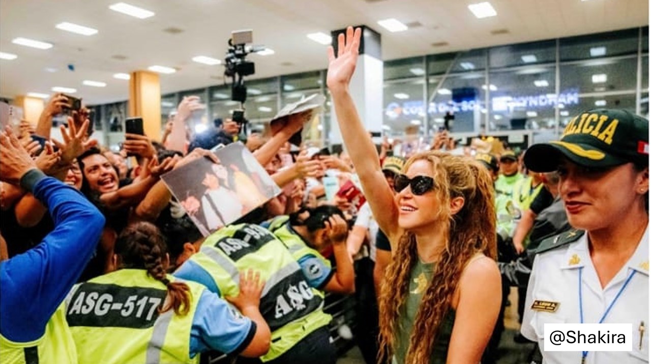 Shakira confirma concierto de este lunes en Lima: ya hay hora para apertura de puertas