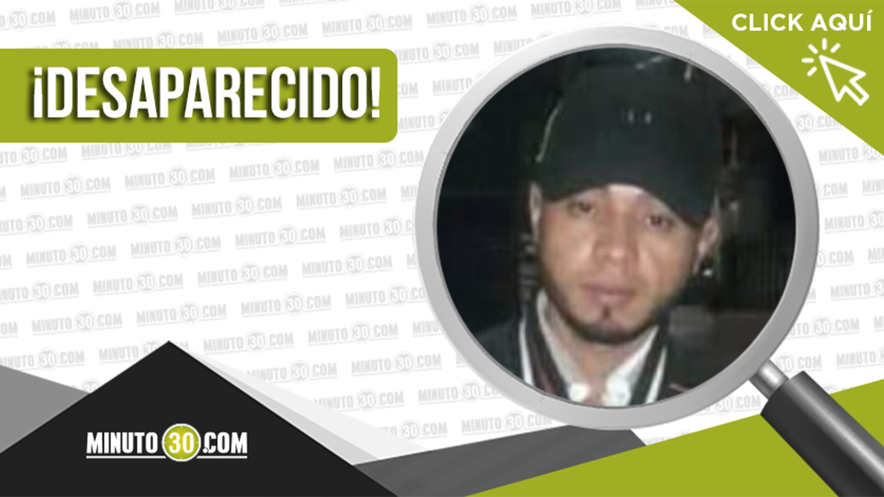 John Alexander Montoya desapareció en Bello