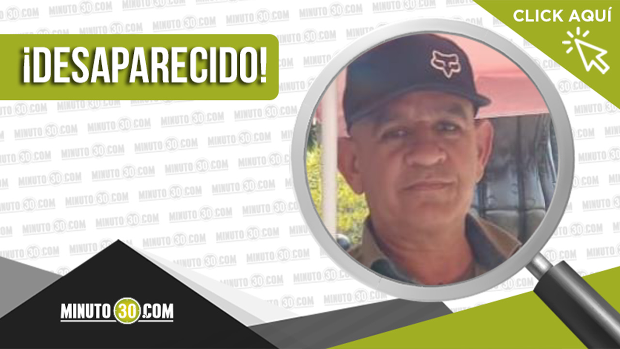 Oscar Aníbal Márquez desapareció en Bello