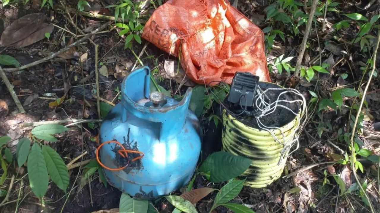 El Ejército frustró un atentado con cilindros bomba en Tuluá, Valle del Cauca 