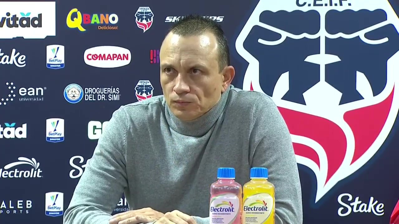 “Nos faltó ser más finos”: Alejandro Restrepo, técnico del DIM, tras el empate contra Fortaleza