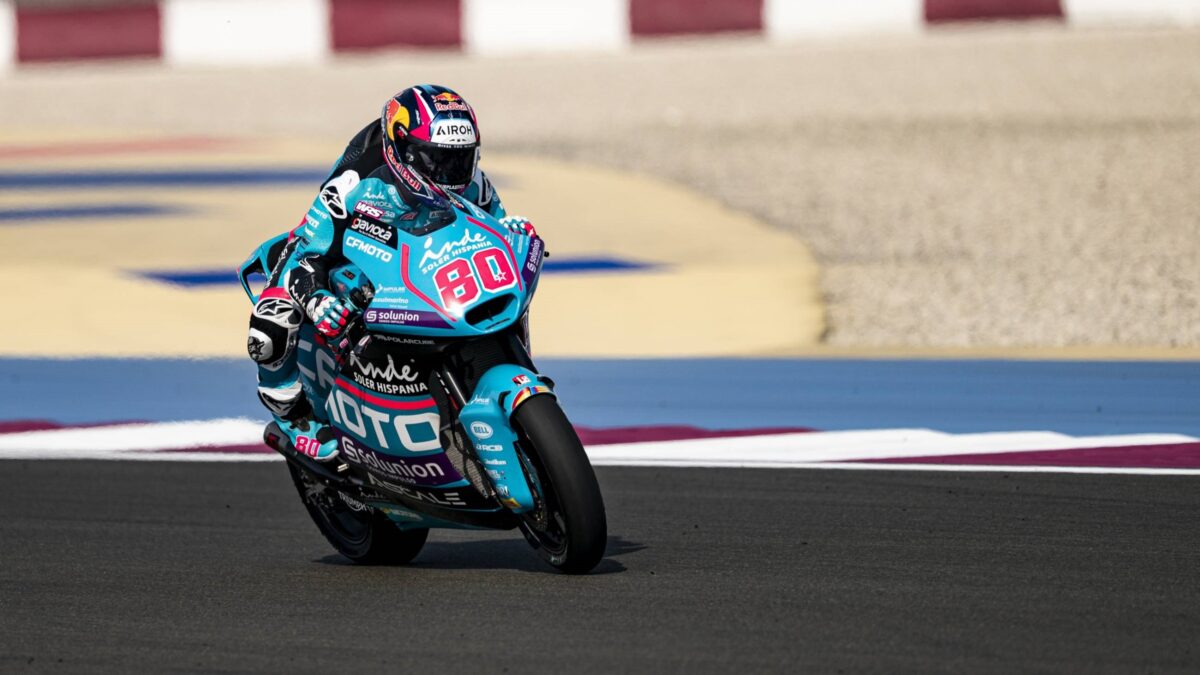 David Alonso sumó puntos en el Gran Premio de Qatar
