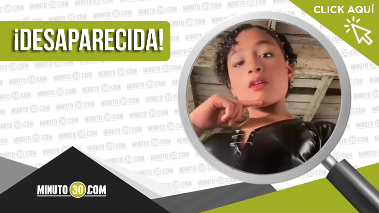 La menor Manuela Gómez desapareció en Bello