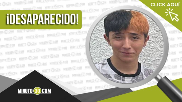 El menor Mateo Rojas reportado como desaparecido en Bogotá D.C. - Minuto30