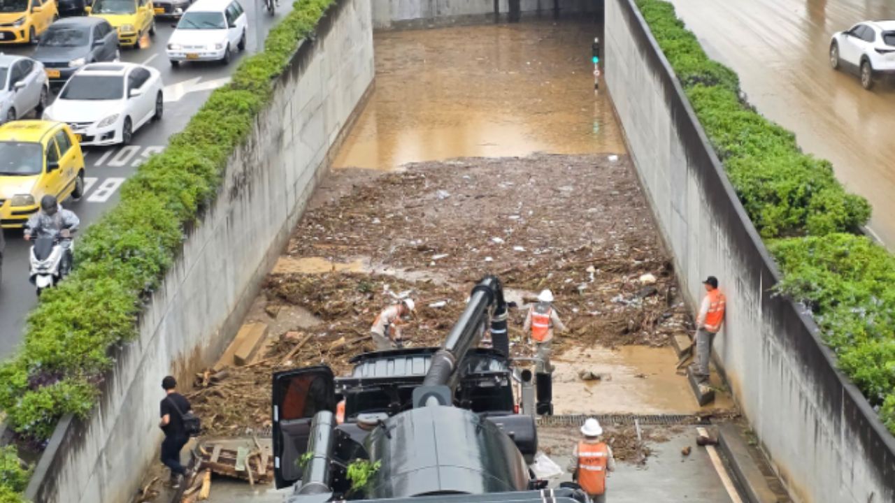Emergencia invernal en Medellín: Una persona fallecida y un menor desaparecido