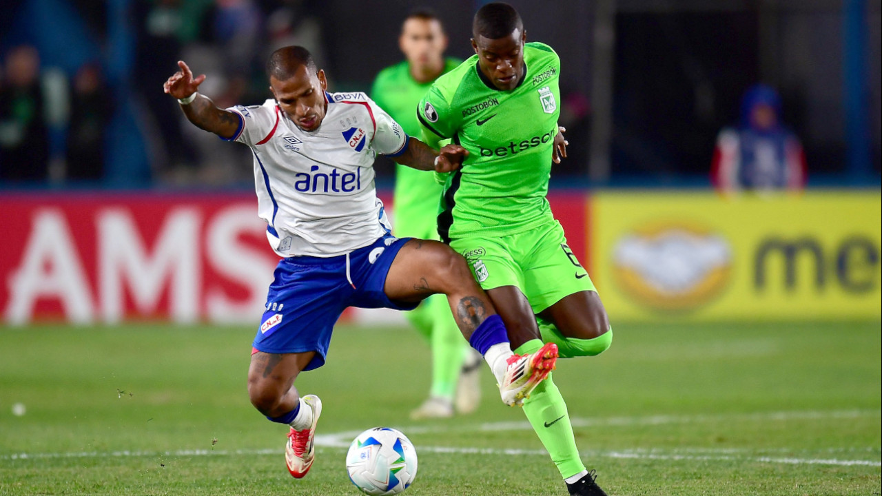 0-0 Primer tiempo: Atlético Nacional mucho tilín tilín  y nada de goles