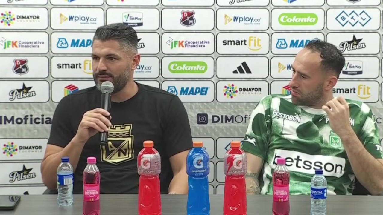 “En los últimos minutos, entramos en nerviosismo”: Javier Gandolfi, técnico de Atlético Nacional, habló del empate