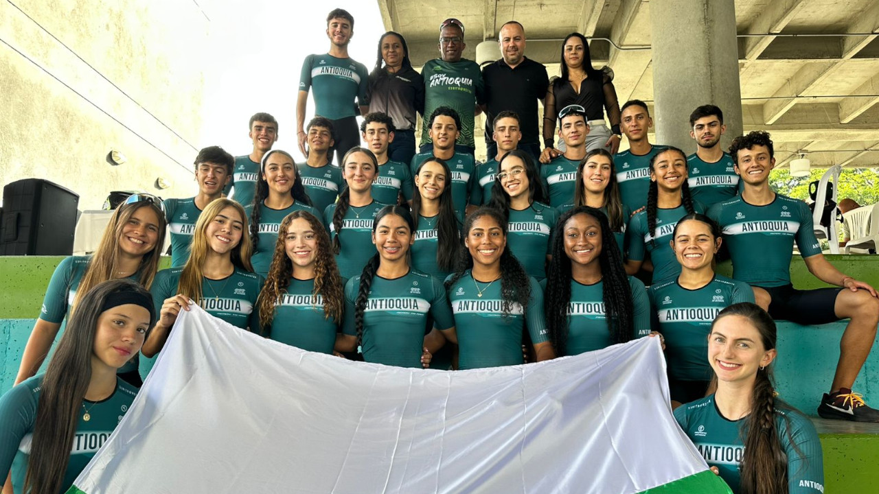 Selección departamental de patinaje de carreras de Antioquia, lista para el Campeonato Nacional Interligas 2025