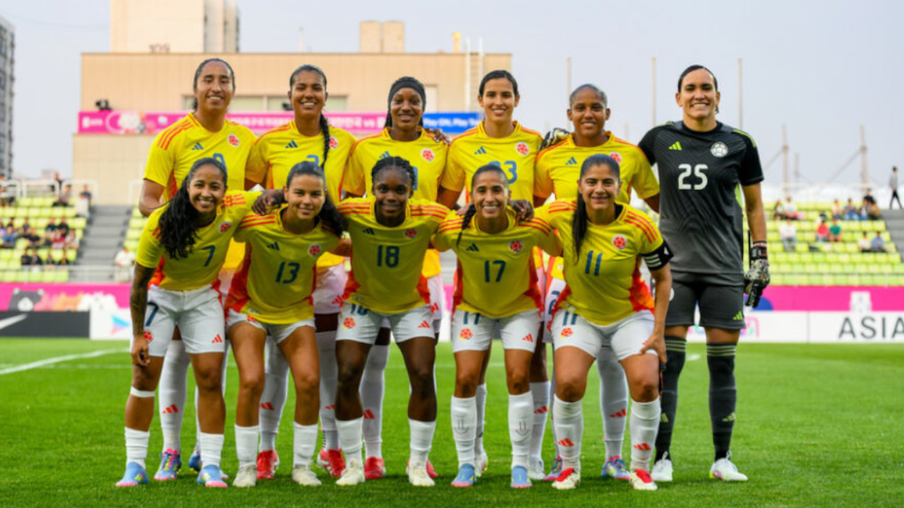 La Selección Colombia Femenina consigue la victoria en Corea
