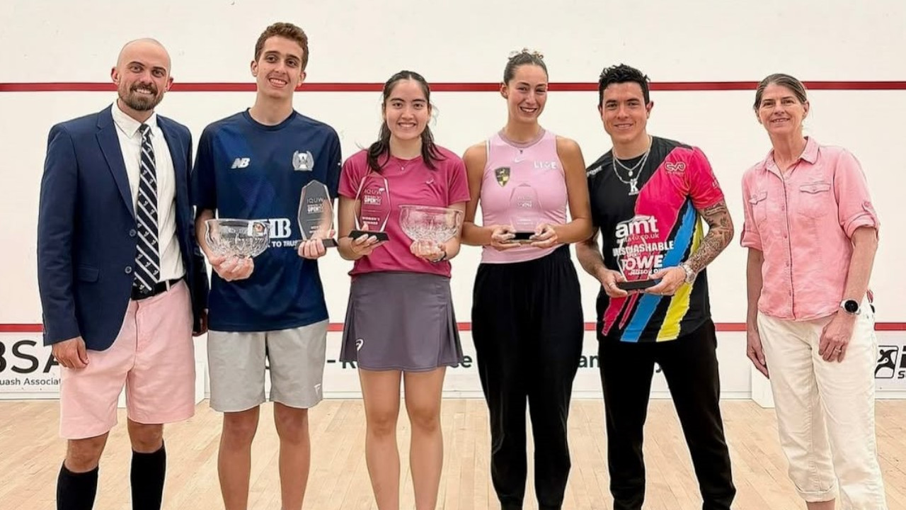 El bogotano Miguel Ángel Rodríguez, subcampeón de squash