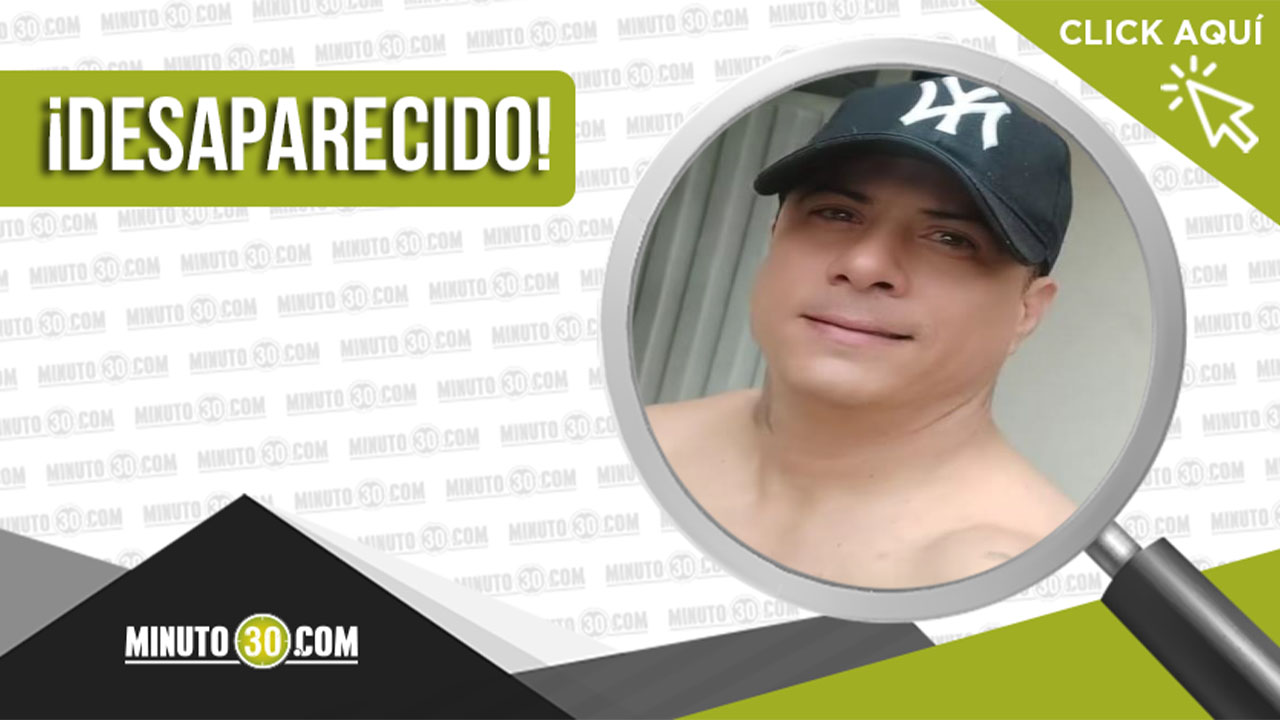 José Miguel Suárez desapareció en Itagüí