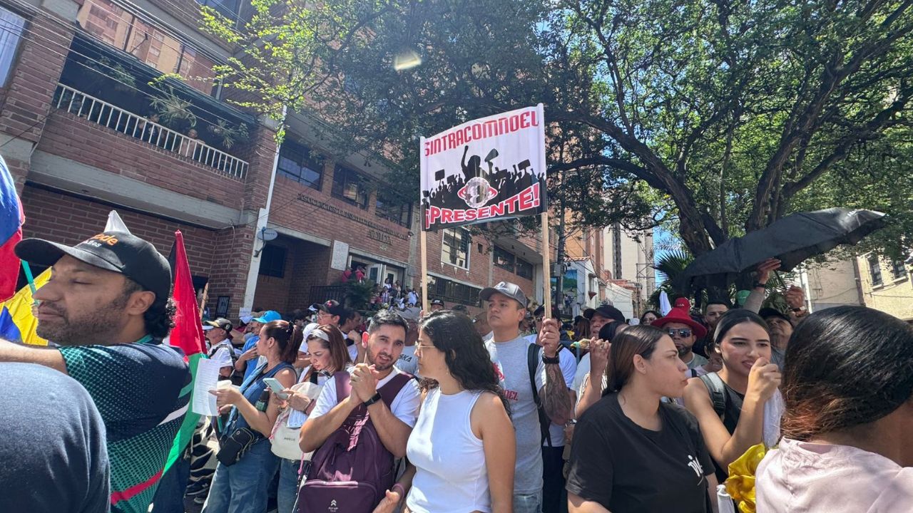 Inician las manifestaciones por el paro de este 28 de mayo en Medellín: ya hay cierres viales