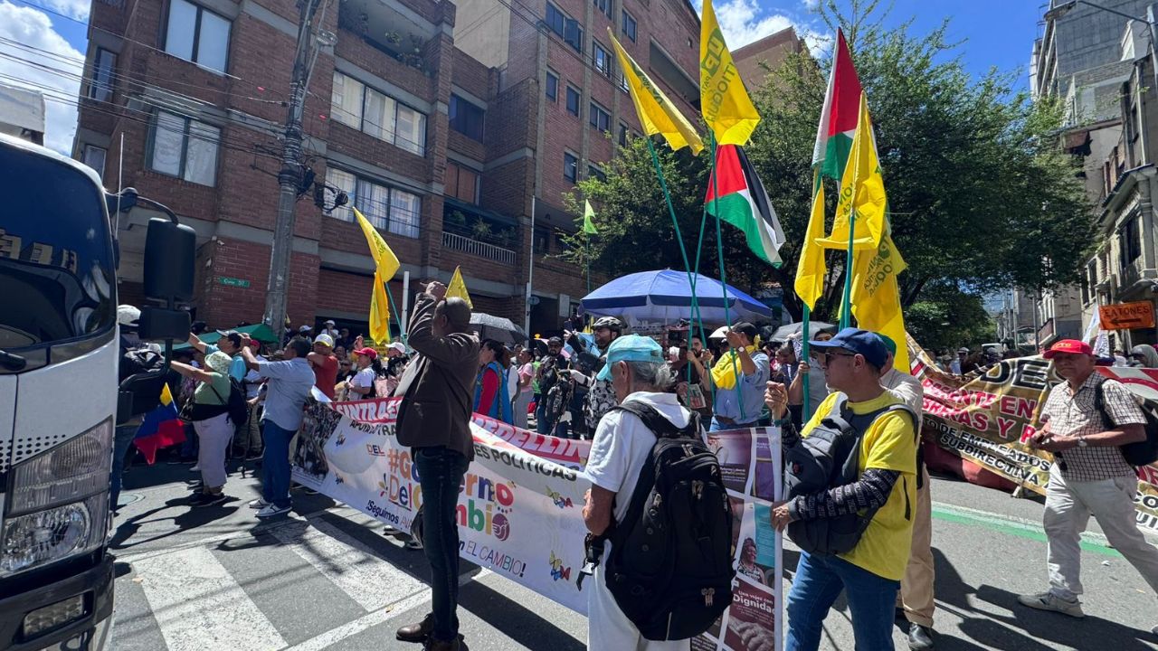 Inician las manifestaciones por el paro de este 28 de mayo en Medellín: ya hay cierres viales