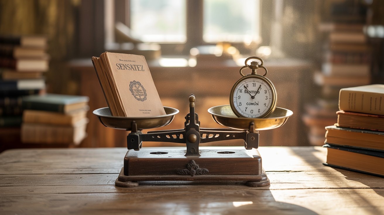 sensatez y sentido común