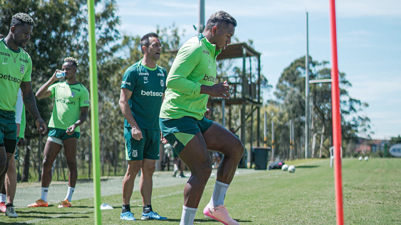 ¡Gandolfi, a ponerle fin a la ‘empatitis’!  Titulares de Atlético Nacional para enfrentar a Santa Fe