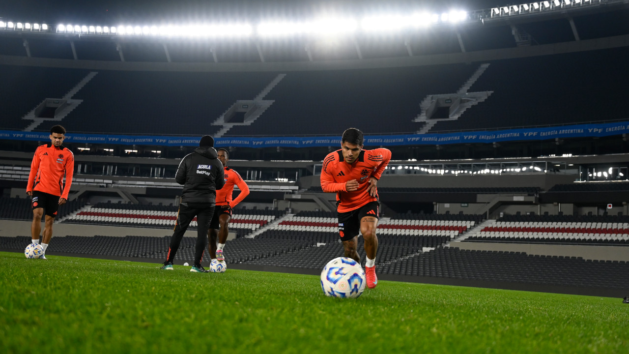 ¡A repetir el 5-0! La Selección Colombia va por el triunfo contra Argentina