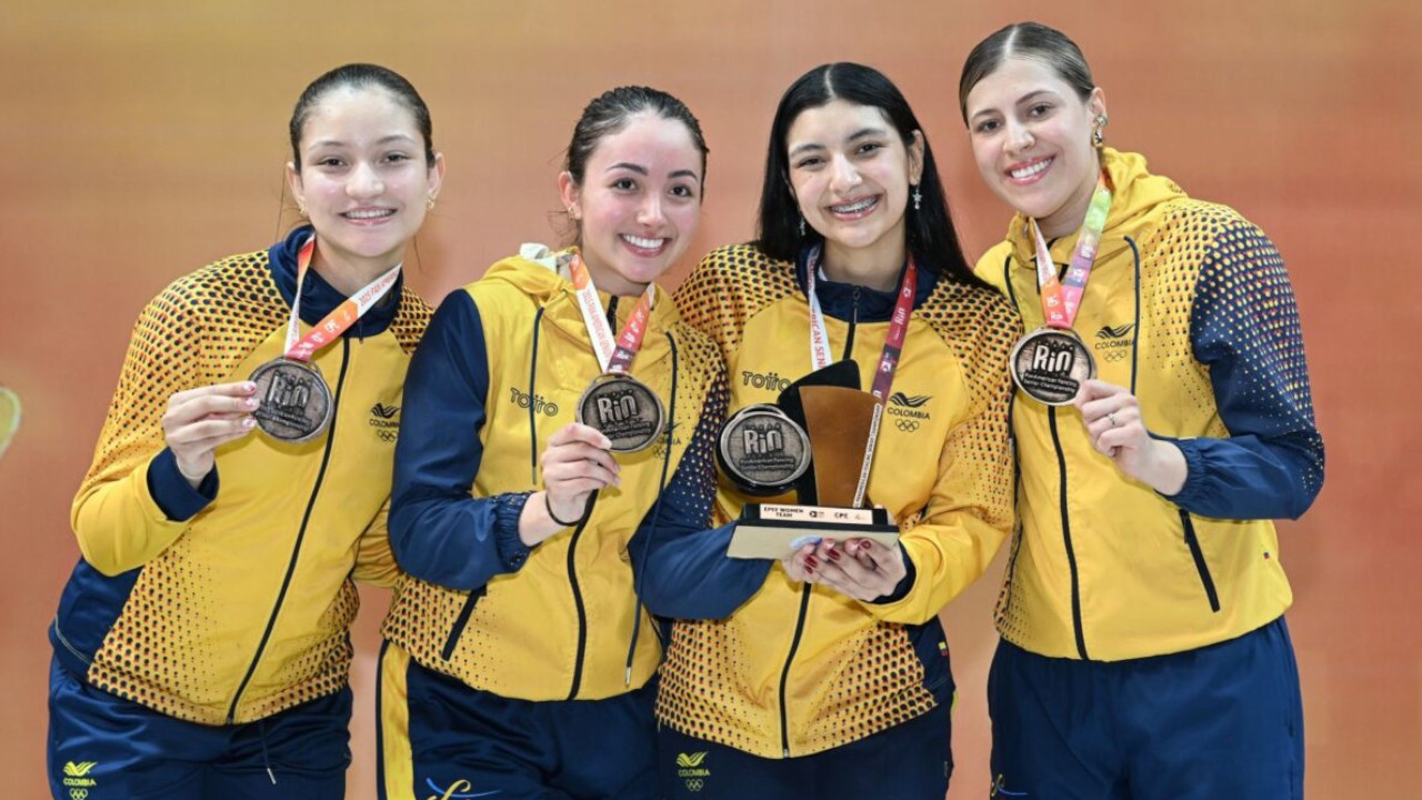 ¡Bronce Histórico para Colombia en el Panamericano de Esgrima!