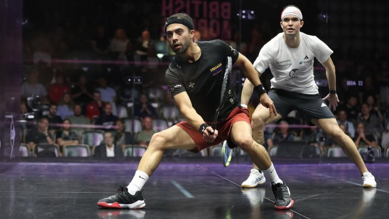 Miguel Rodríguez y Juan Vargas se despidieron del British Open de Squash