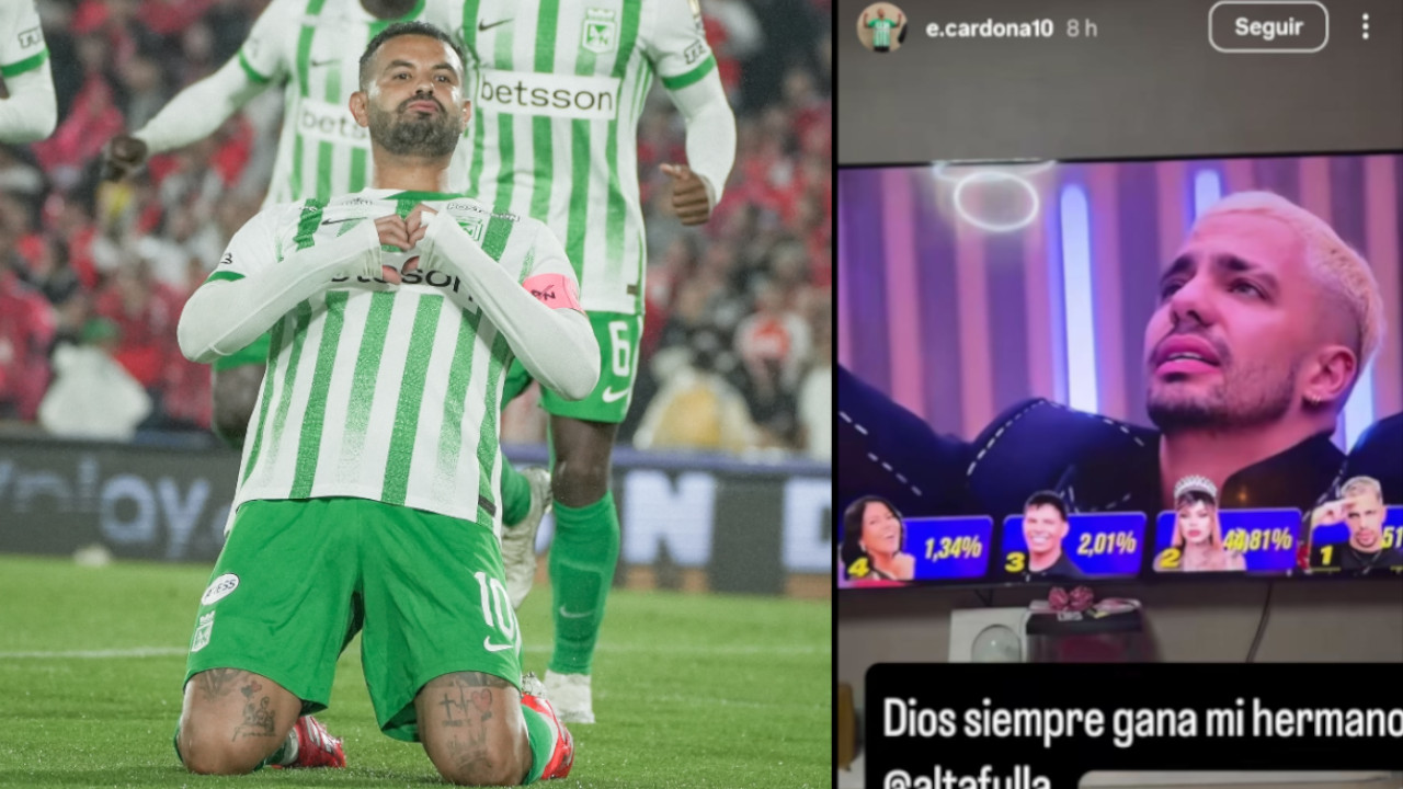 ¡Qué locura! Hasta Edwin Cardona celebró el triunfo de Altafulla en La Casa de los Famosos