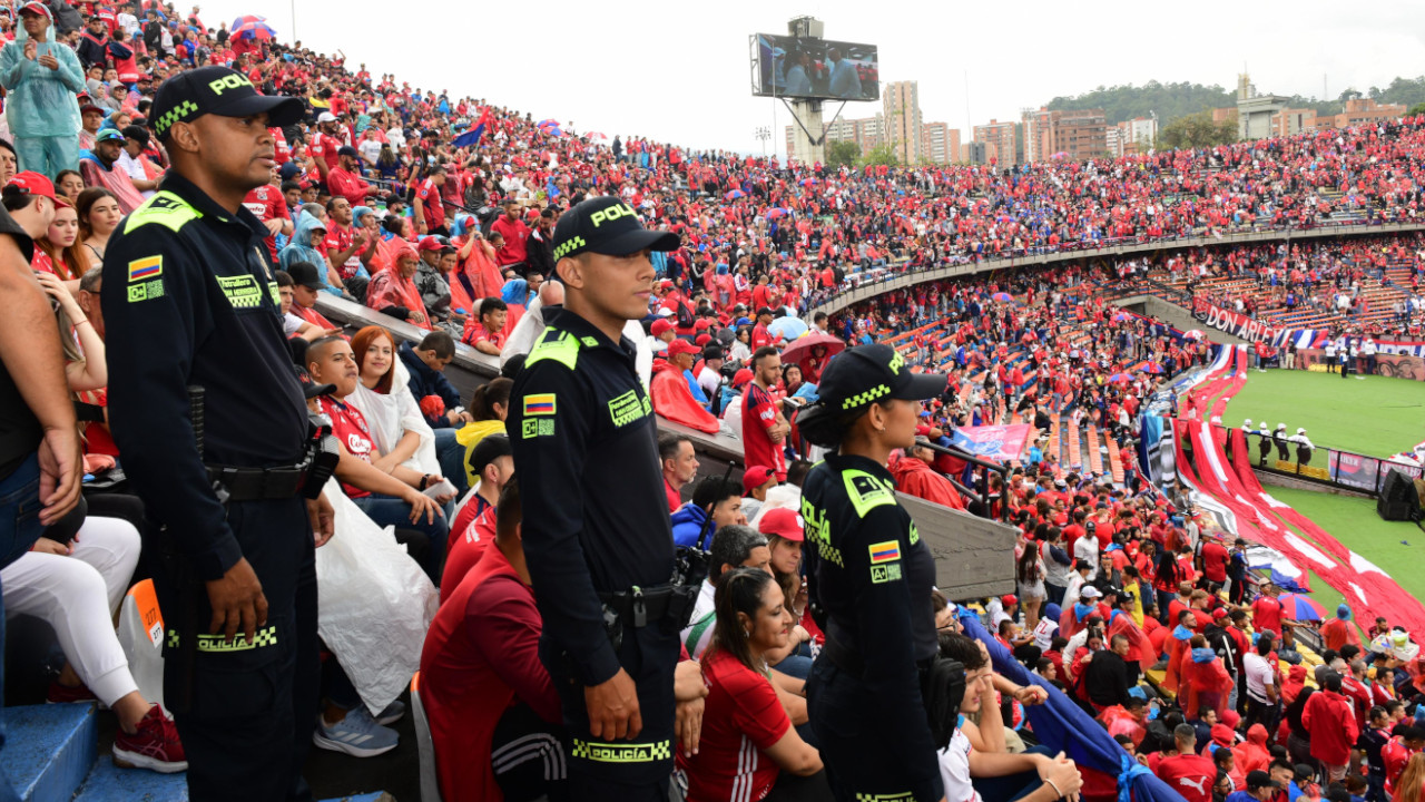 Megaoperativo policial: 1.100 uniformados garantizarán la seguridad en la final DIM vs. Santa Fe