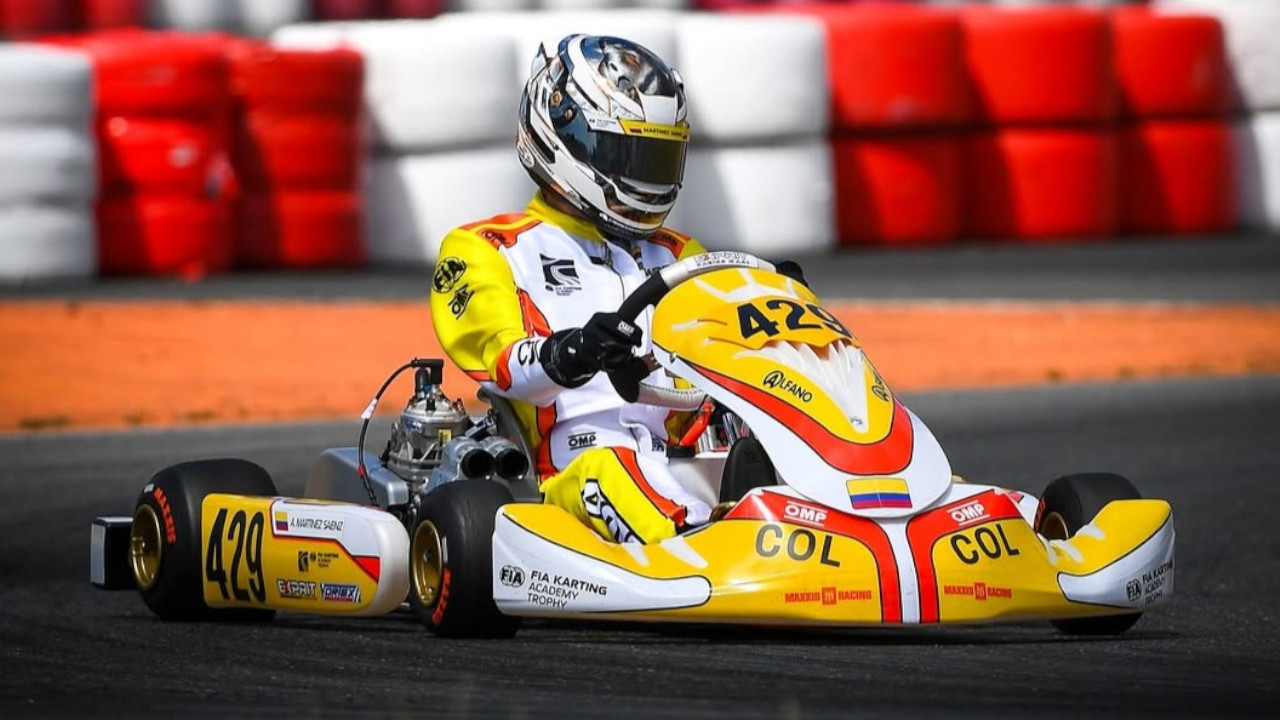 ¡Así le fue a Amador Martínez! Disputada la segunda fecha del Campeonato Europeo de Karting