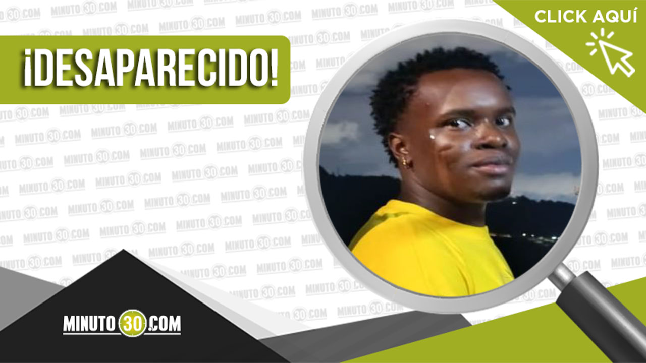 Andrés Felipe López desapareció en Medellín