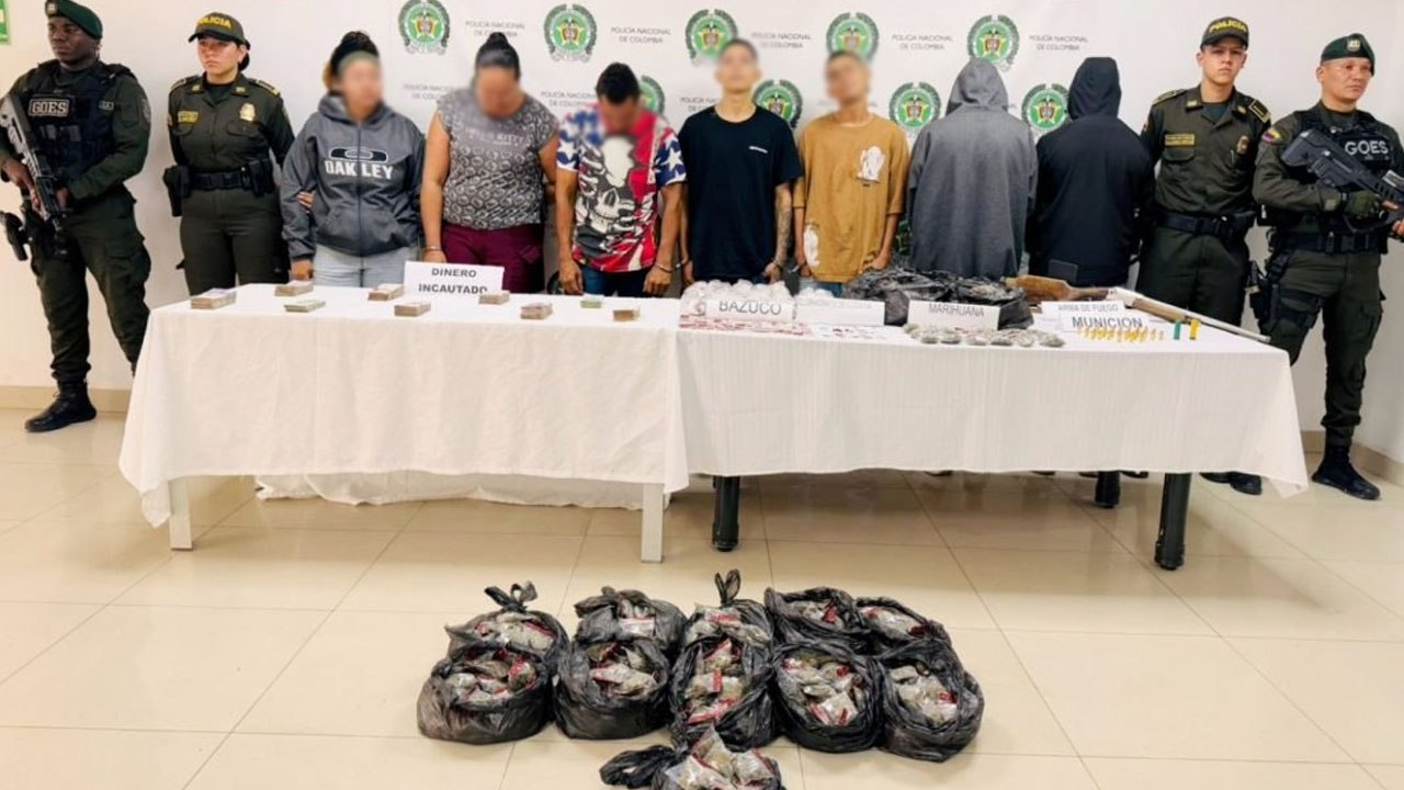 Capturados ocho integrantes de ‘La División Nueva Generación’, señalados de varios crímenes en el Valle