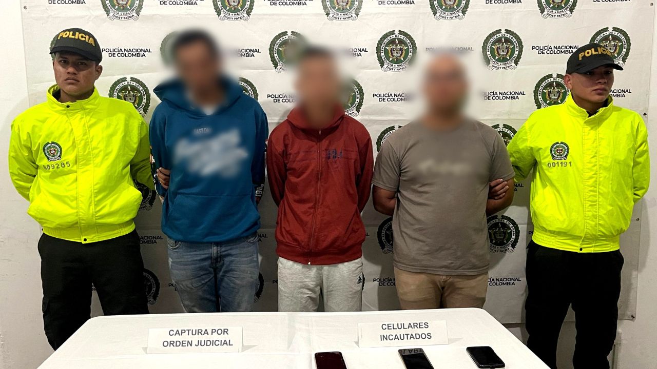 15 capturados y una aprehensión contra redes de sicarios y expendedores del Clan del Golfo y El Mesa