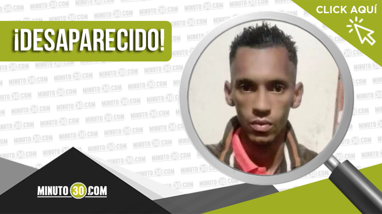 Joaquín Andrés Rodríguez desapareció en Medellín