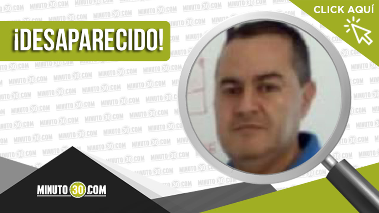 Luis Fernando Agudelo desapareció en Medellín