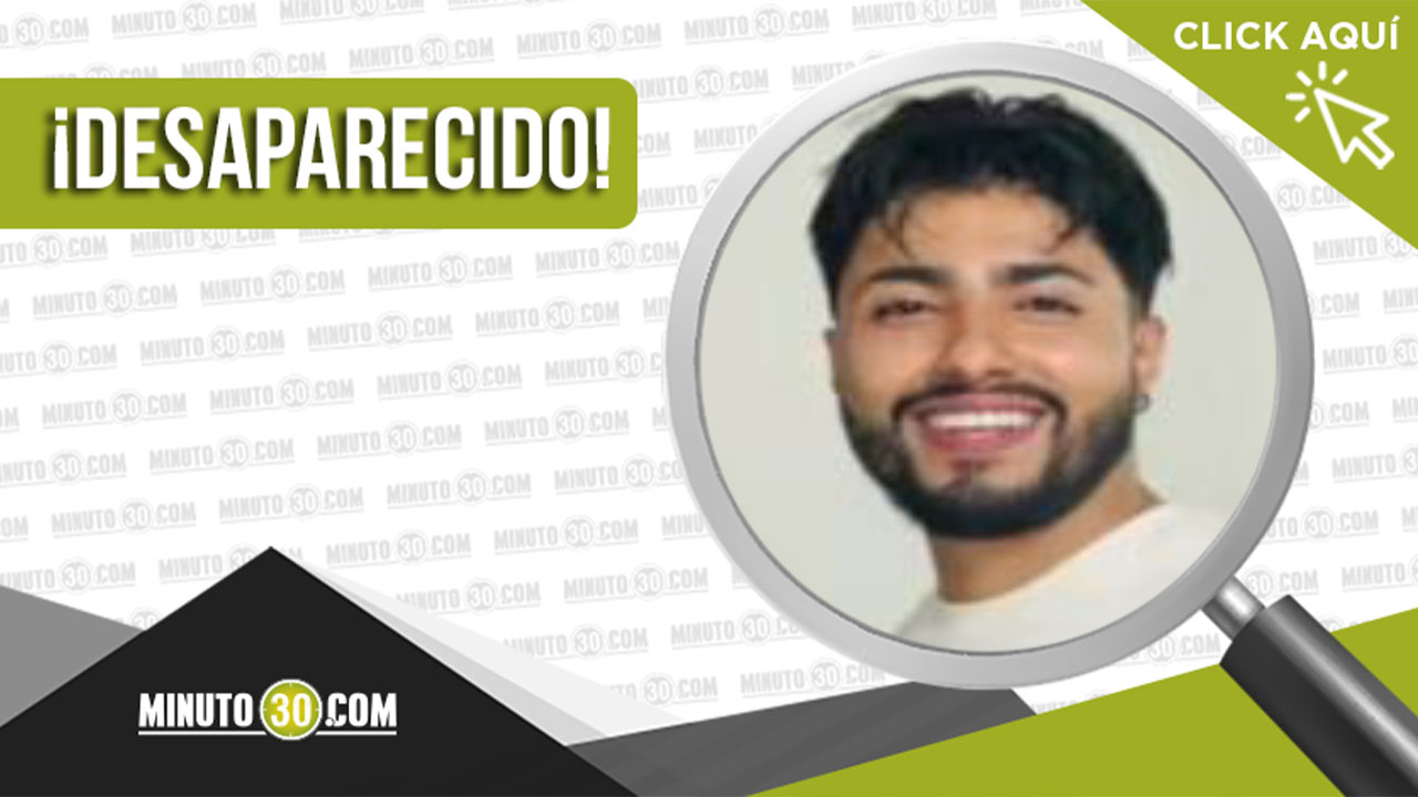 Santiago Zapata desapareció en Medellín