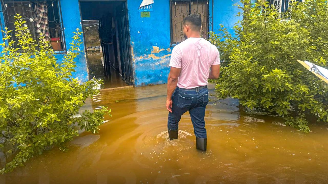 El Bagre bajo el agua: desbordamiento de ríos Nechí y Tigüí causan emergencias