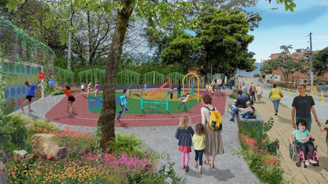 Medellín renovará 29 parques: Inicia licitación millonaria para mejorar espacios comunitarios