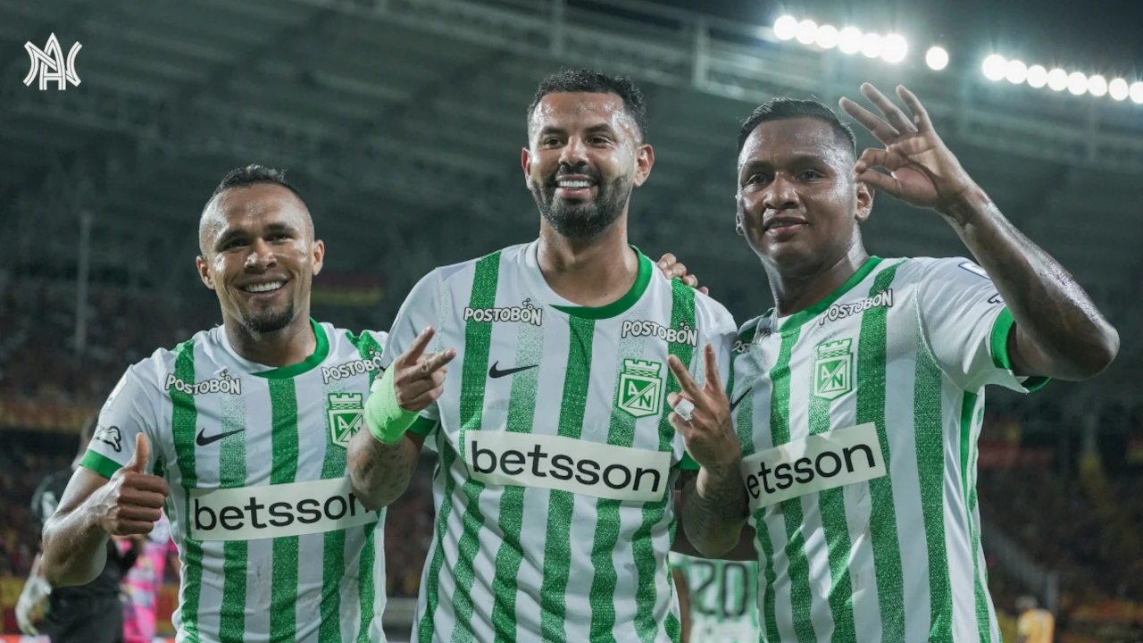 ¡No va Salazar! Titulares de Atlético Nacional para recibir a Santa Fe