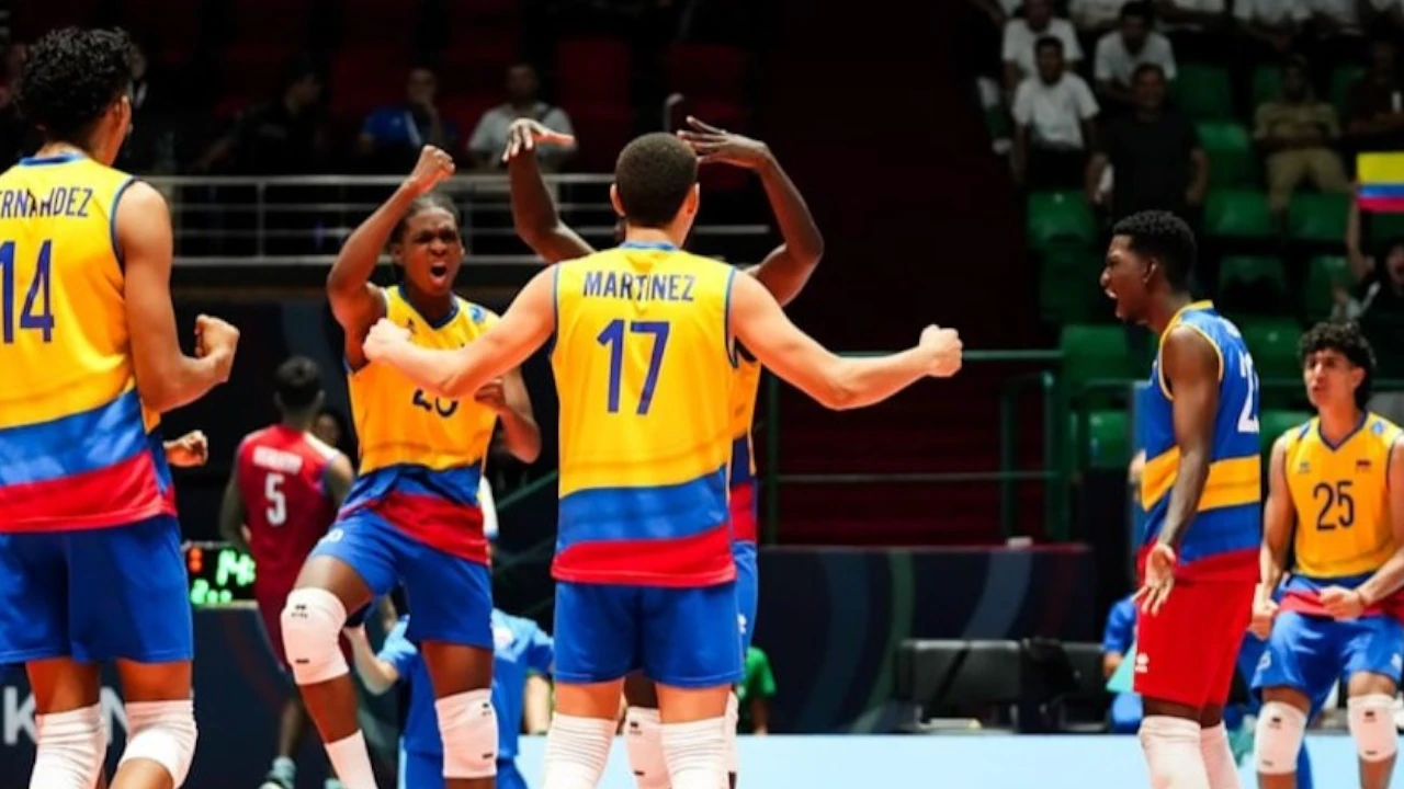 Épica remontada Colombiana: La Selección Sub-19 de Voleibol debuta con triunfo ante Cuba en el Mundial