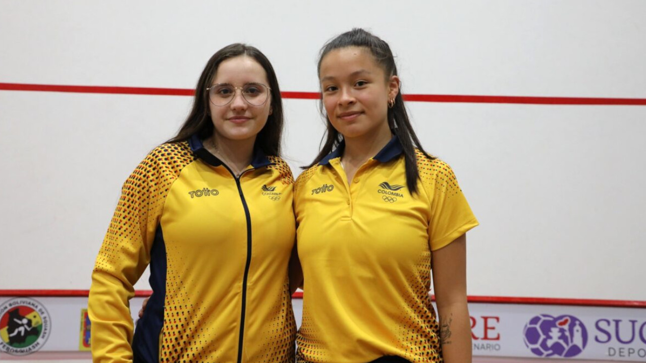 ¡Oro y dos platas! Colombia brilla en el Panamericano Sub-19 de Squash