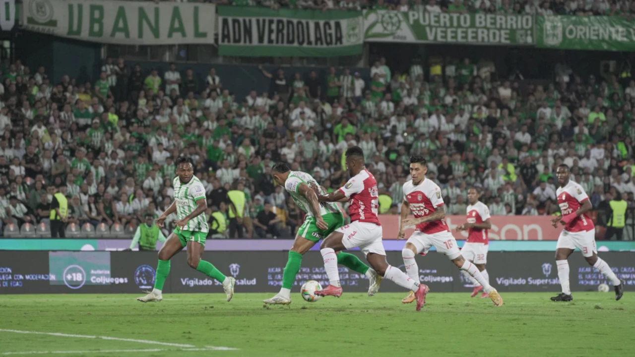¡El verde sin ideas! Atlético Nacional, salva un puntico en el Atanasio